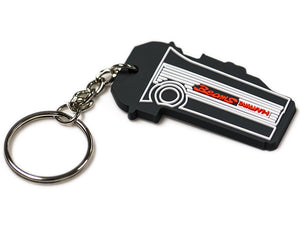 3SGE BEAMS Blacktop Keychain